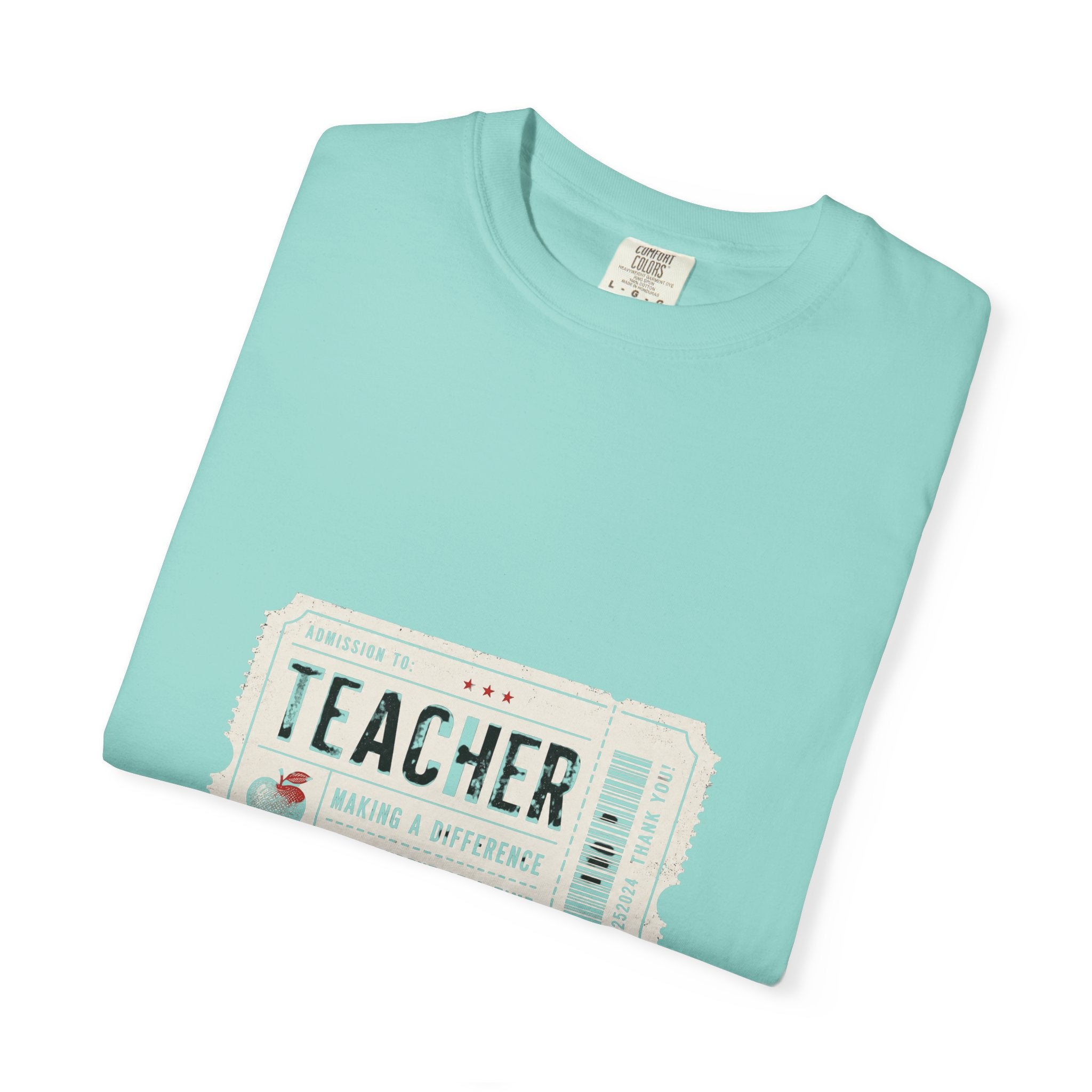 Teacher Appreciation Vintage Admission Ticket Design