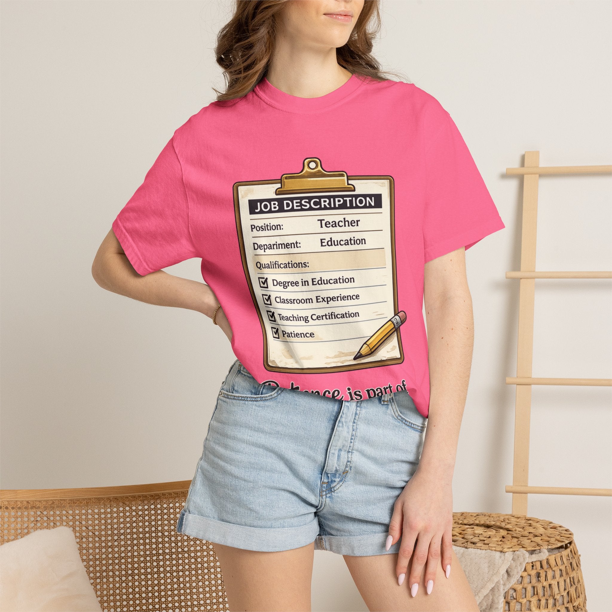 Teacher Job Description Clipboard