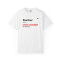 Teacher by Title Chaos Manager by Necessity