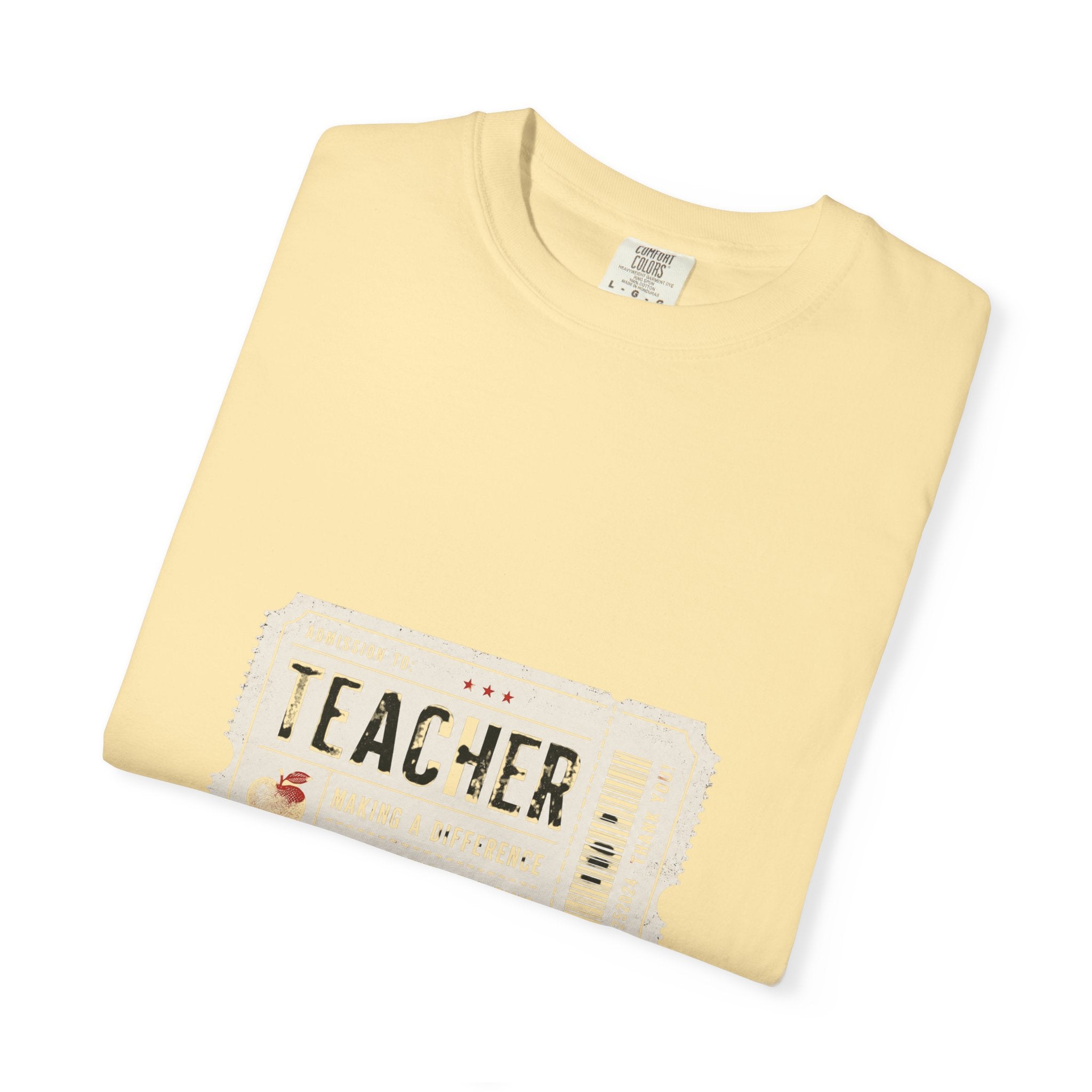 Teacher Appreciation Vintage Admission Ticket Design