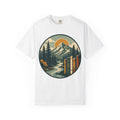 Mountain Peak and Forest Circle