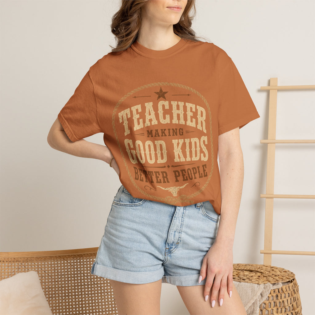 Teacher Making Good Kids Better People