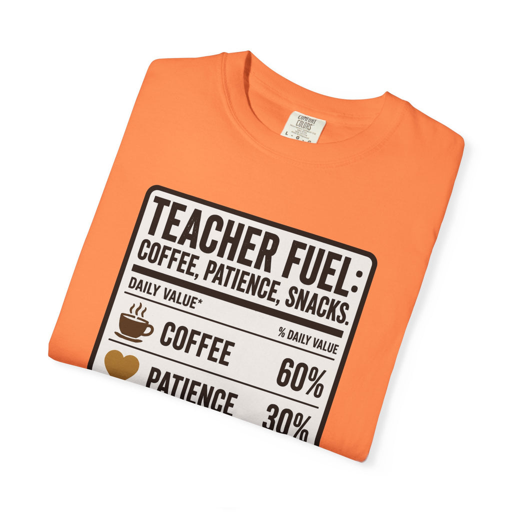 Teacher Fuel Coffee Patience Snacks