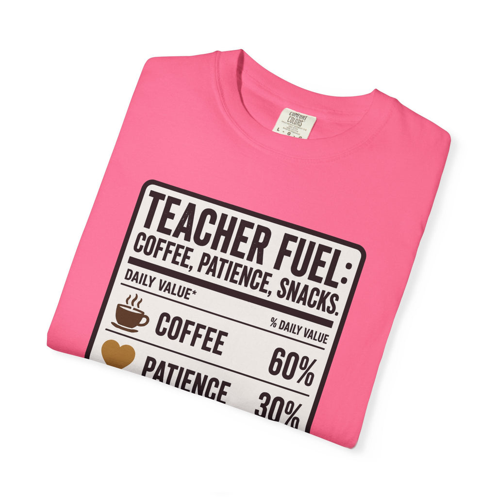 Teacher Fuel Coffee Patience Snacks