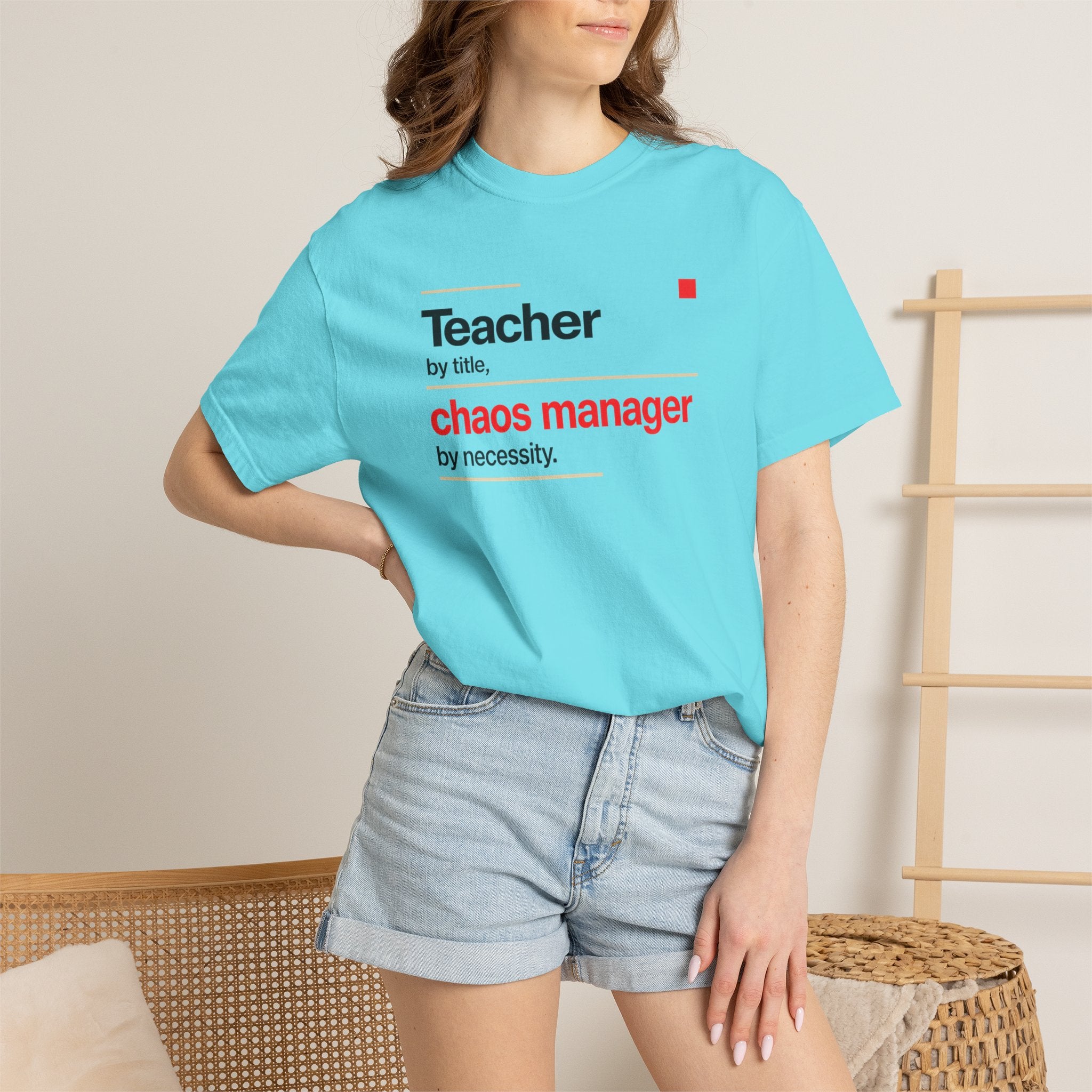 Teacher by Title Chaos Manager by Necessity