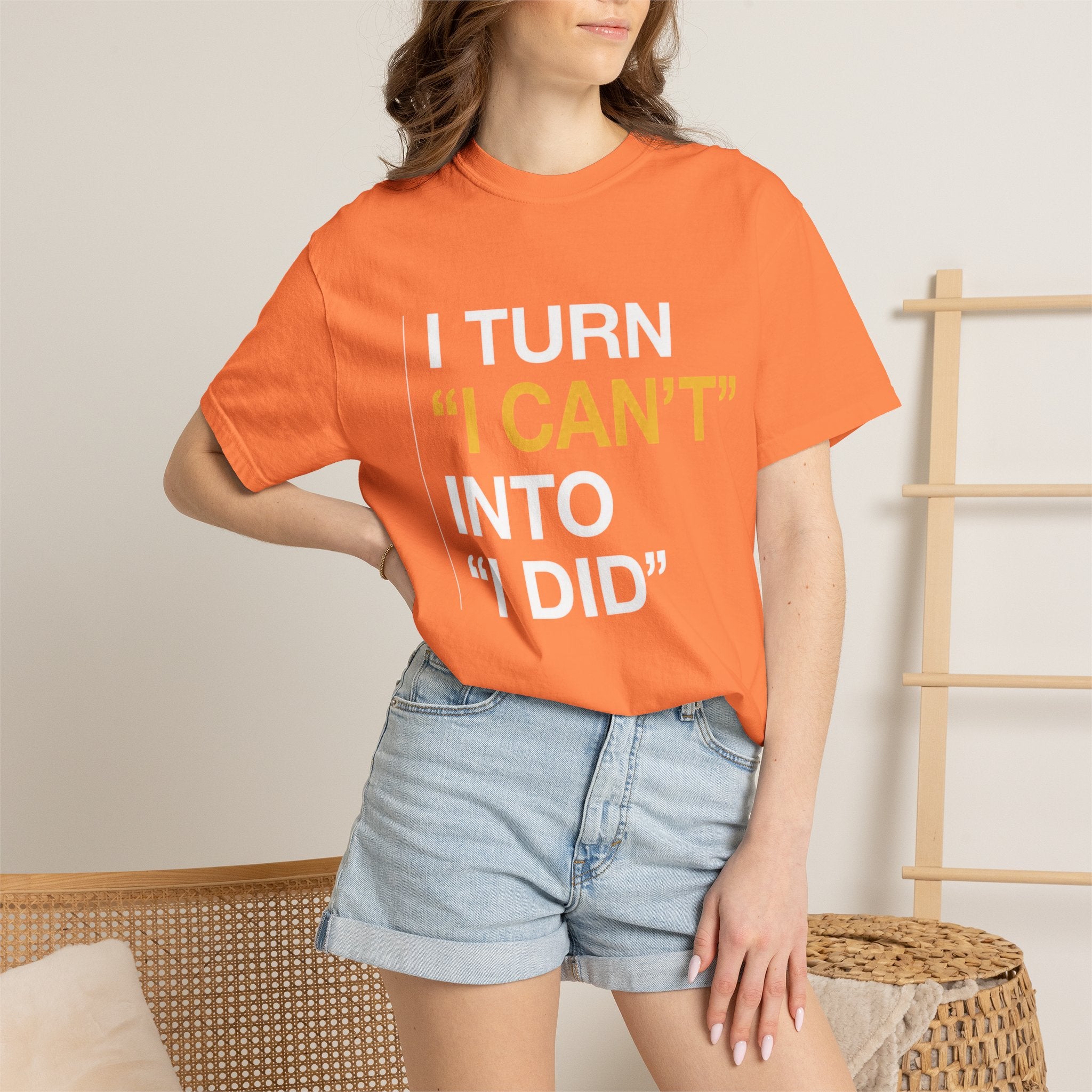 I Turn I Can't Into I Did