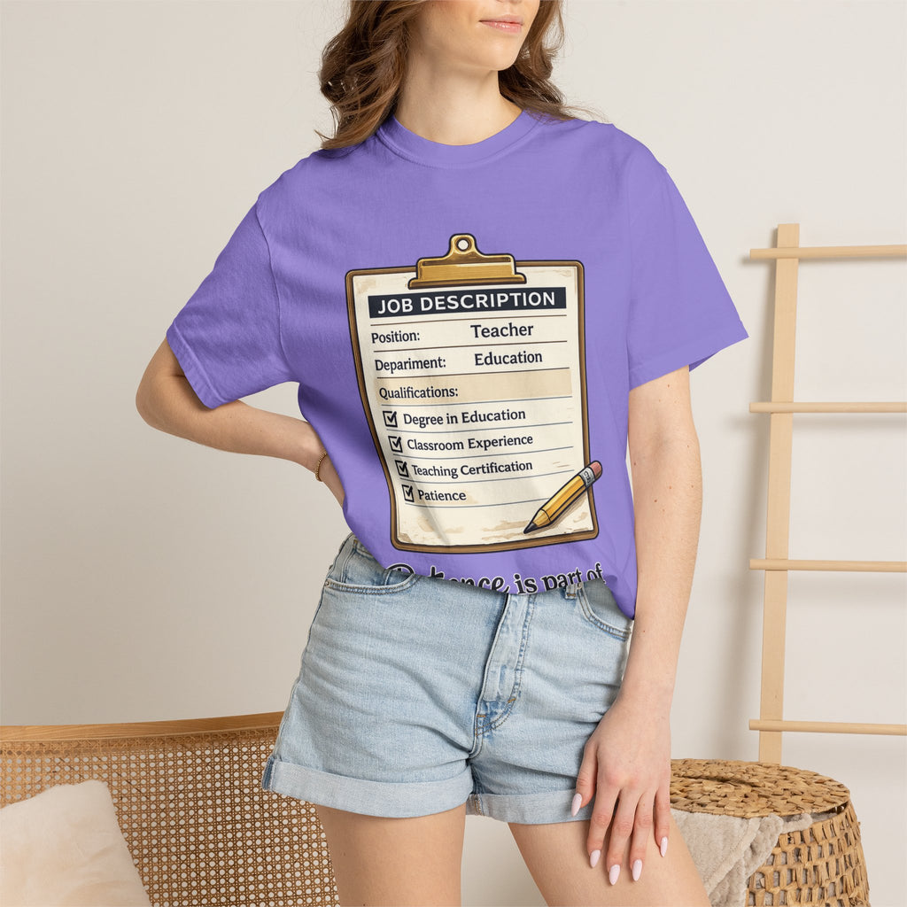 Teacher Job Description Clipboard