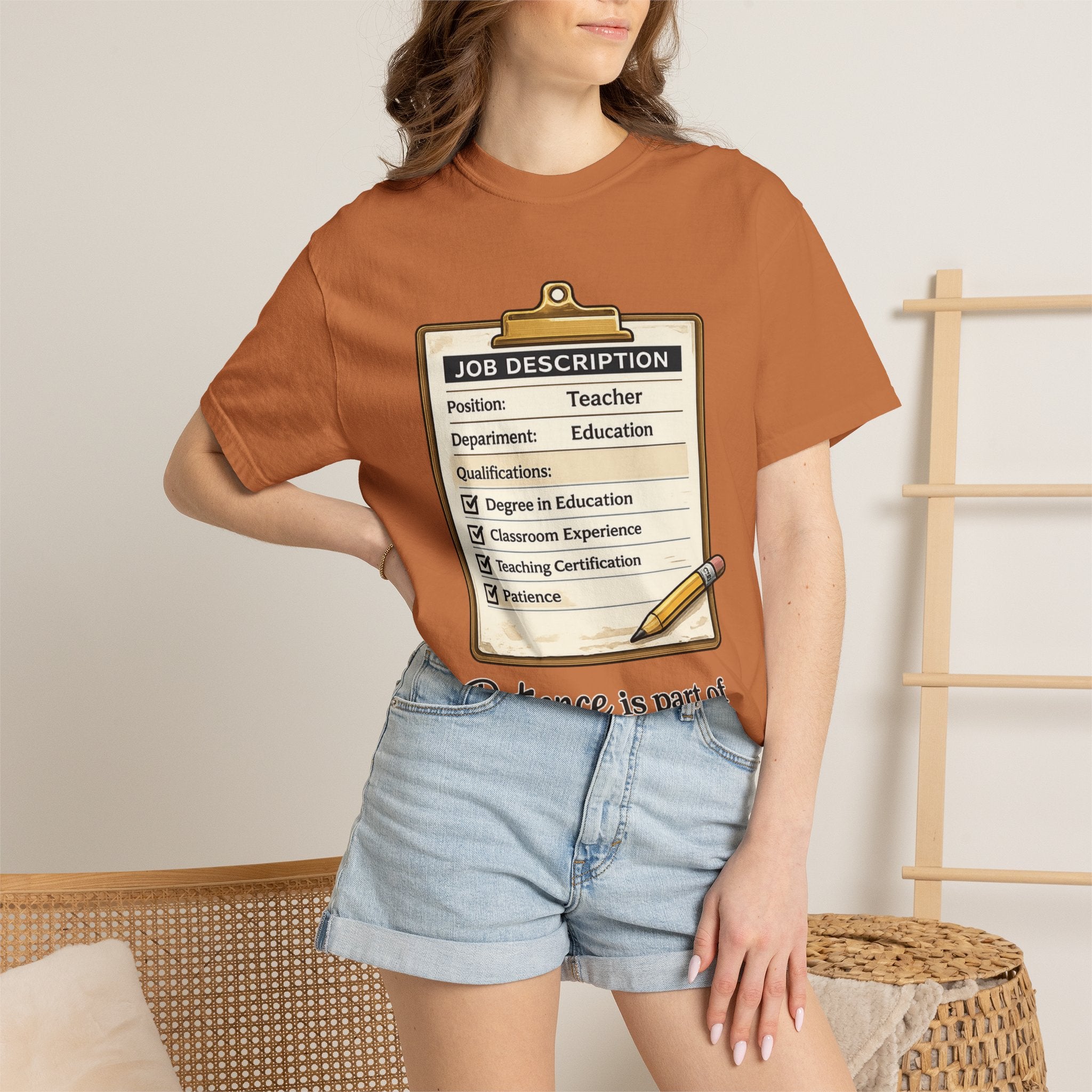 Teacher Job Description Clipboard