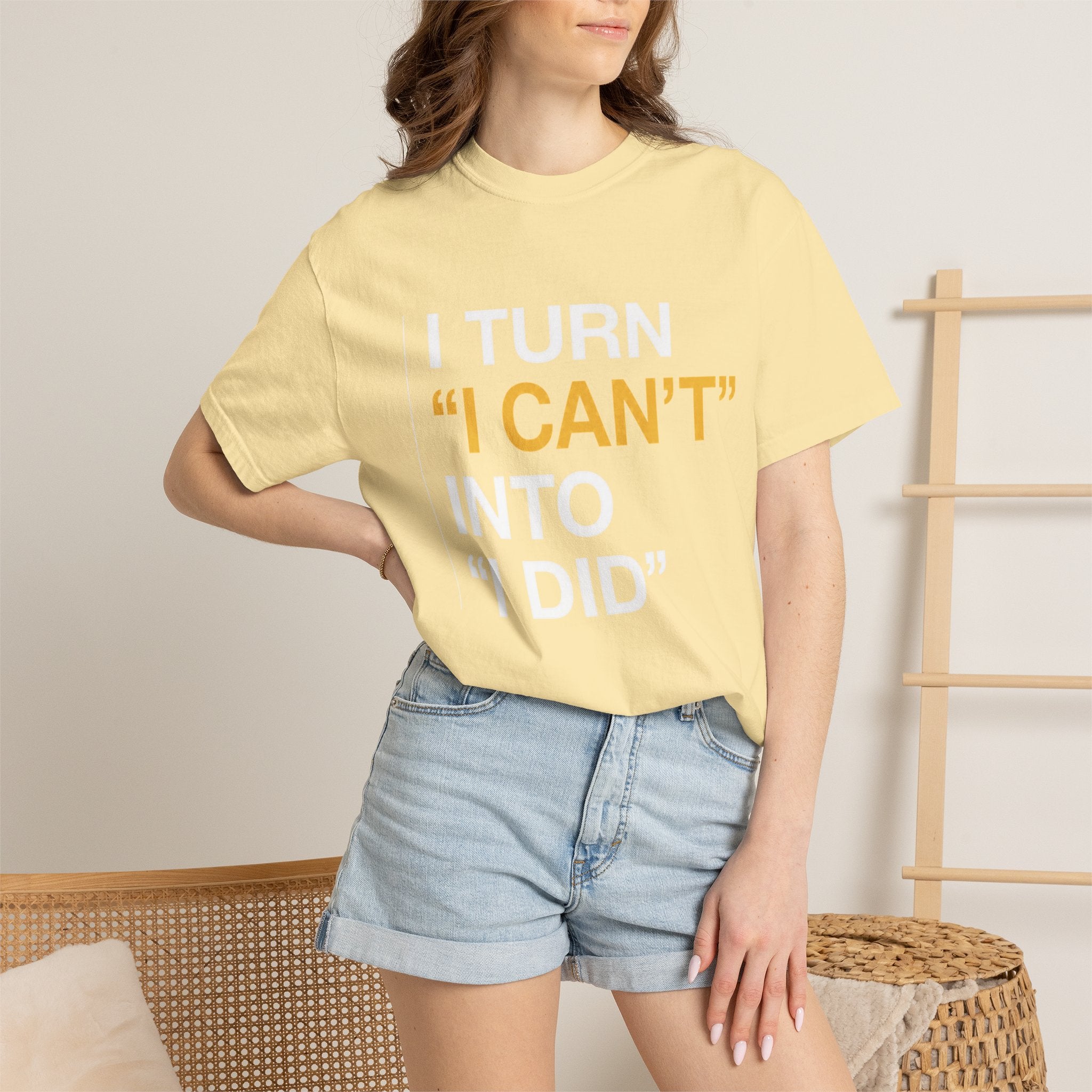 I Turn I Can't Into I Did