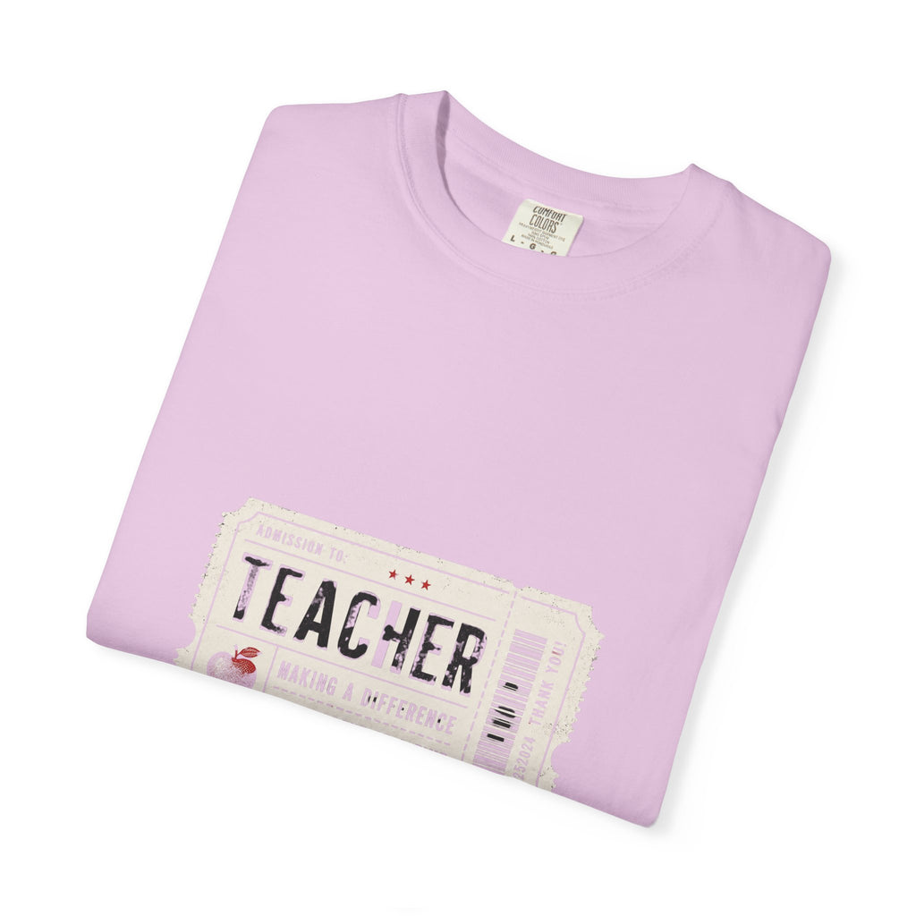 Teacher Appreciation Vintage Admission Ticket Design