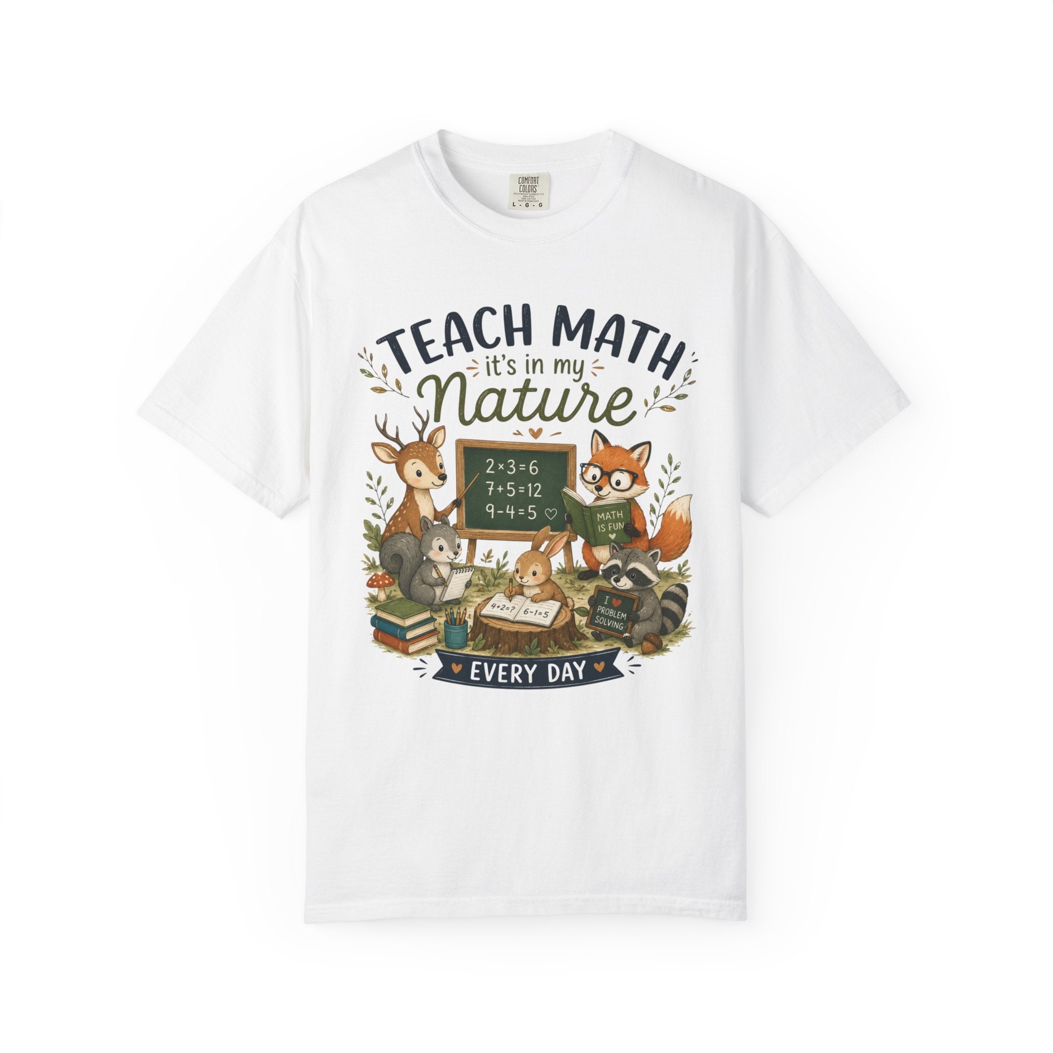 Teach Math it's in my Nature Every Day