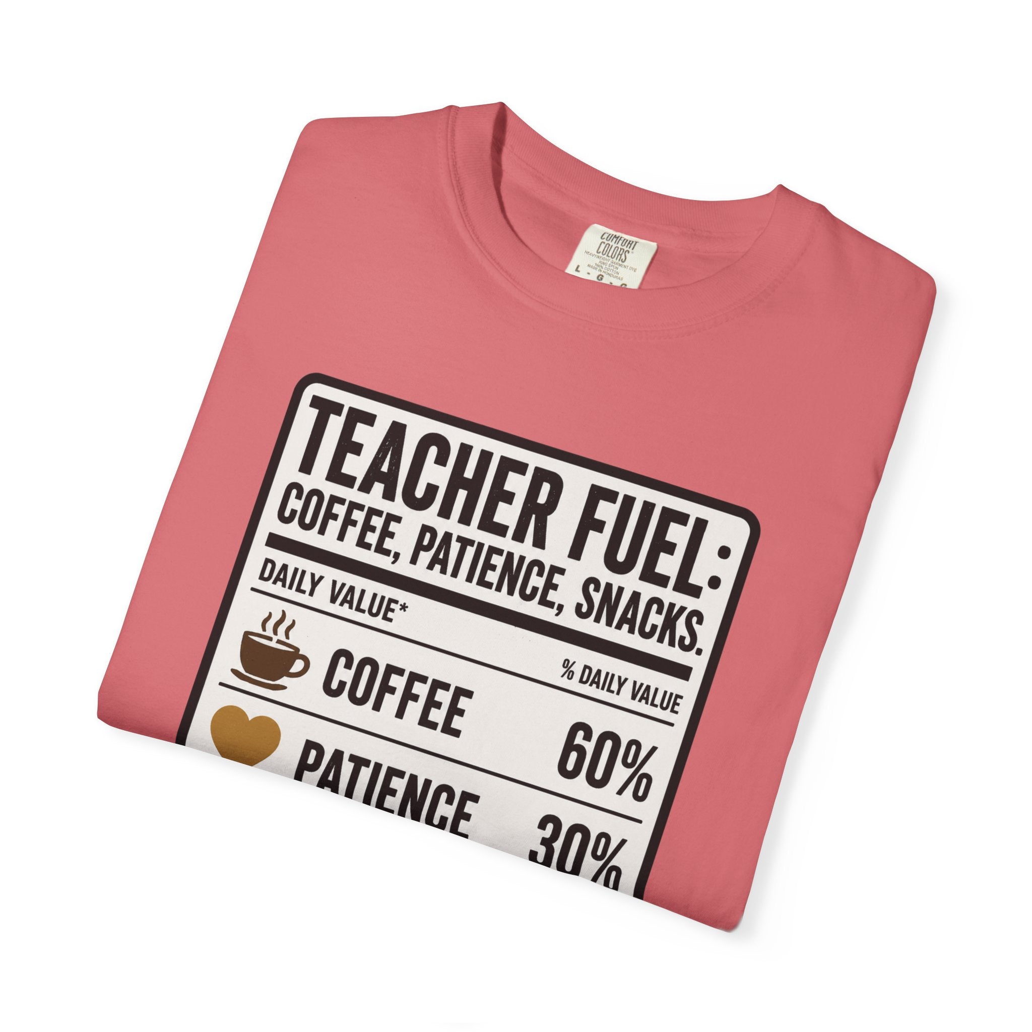 Teacher Fuel Coffee Patience Snacks