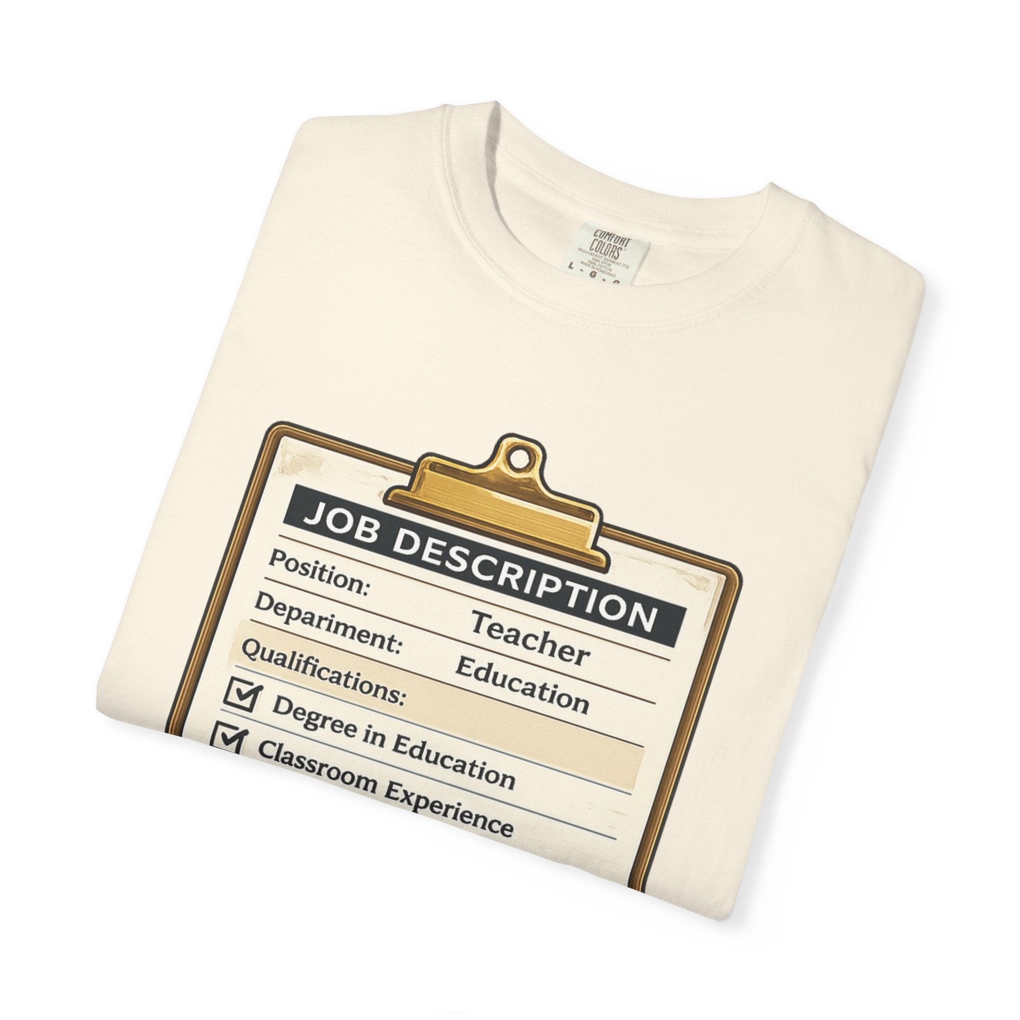 Teacher Job Description Clipboard