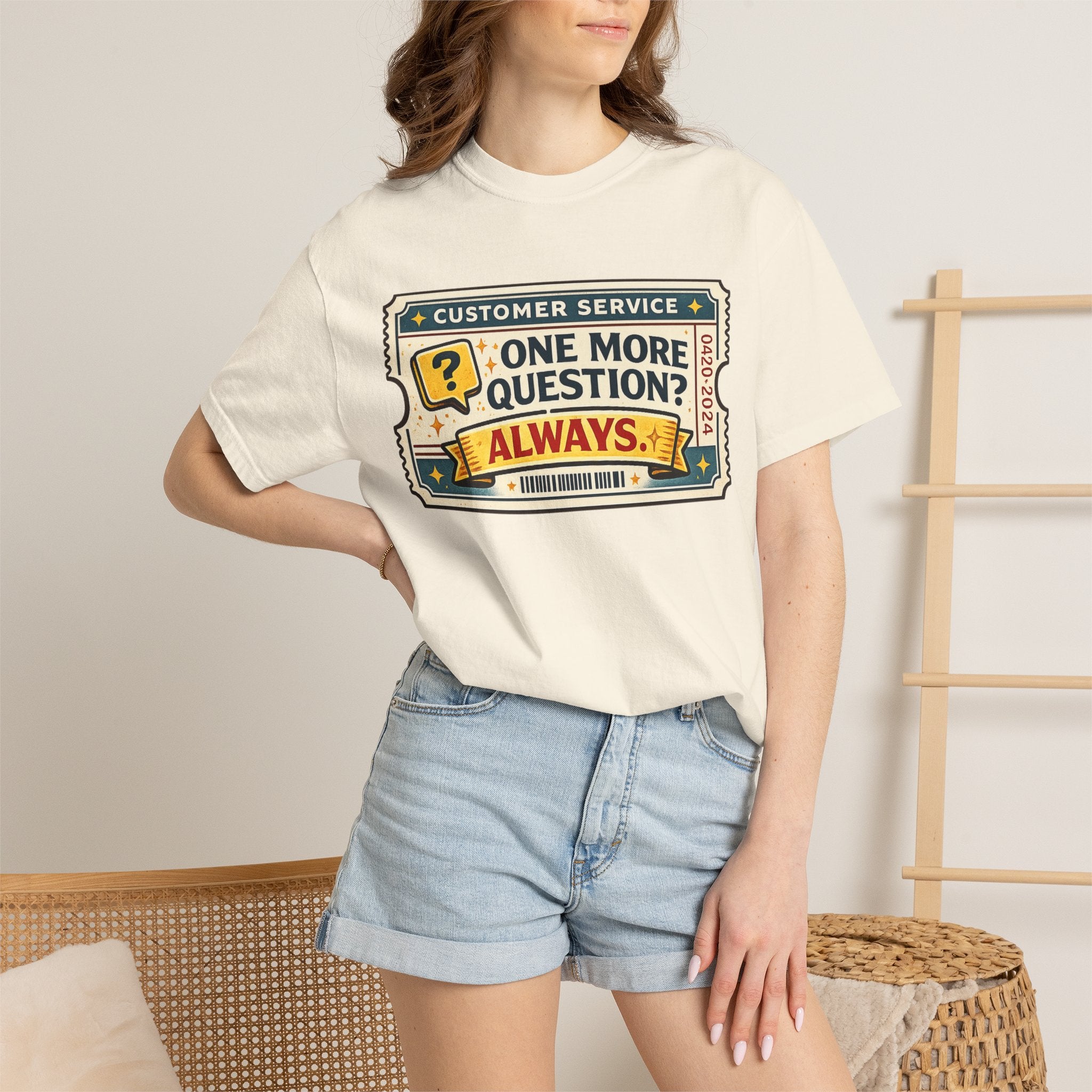 Vintage Customer Service Ticket Design