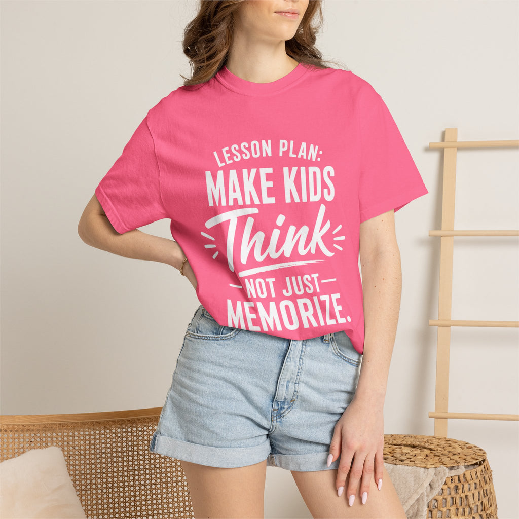 Make Kids Think Not Just Memorize
