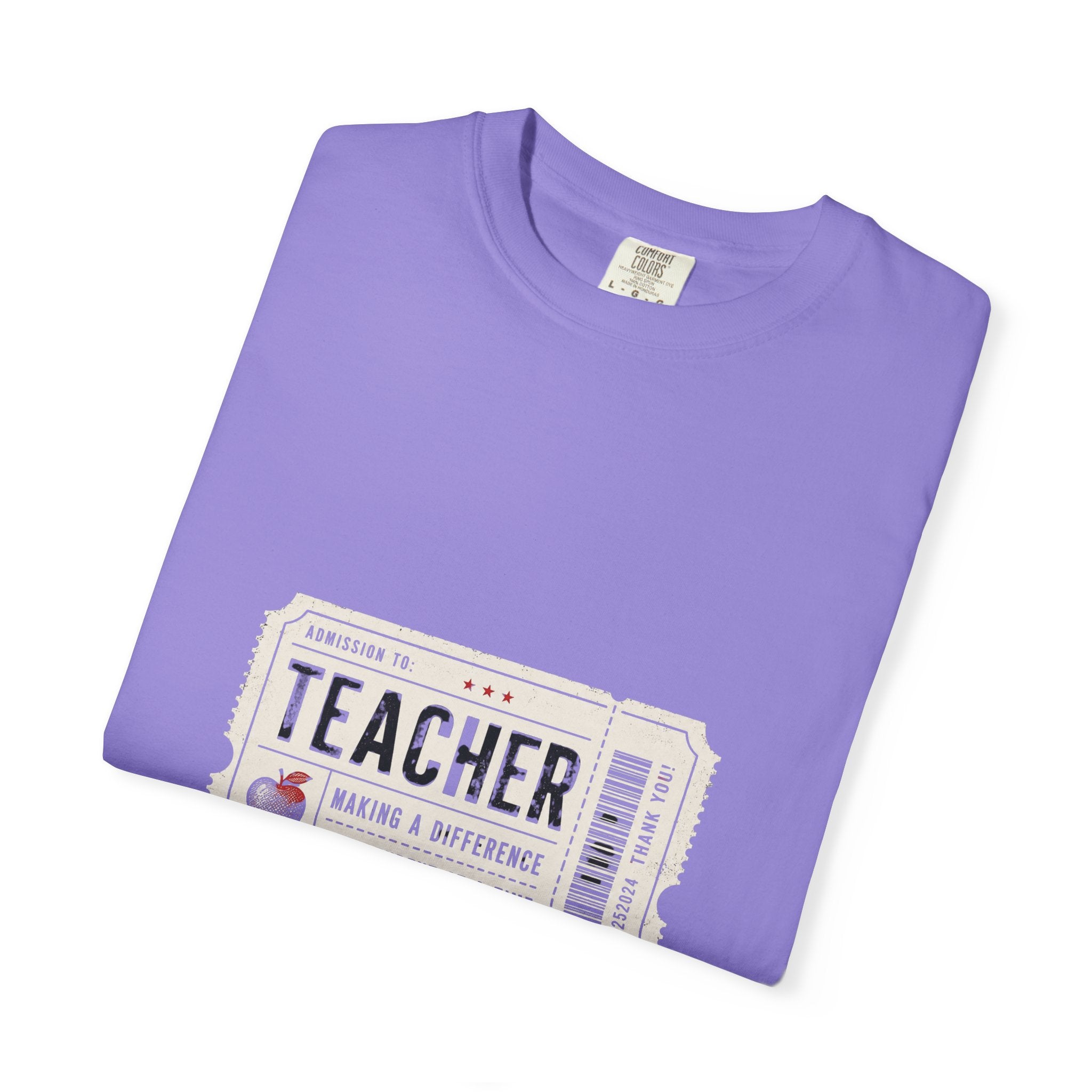 Teacher Appreciation Vintage Admission Ticket Design