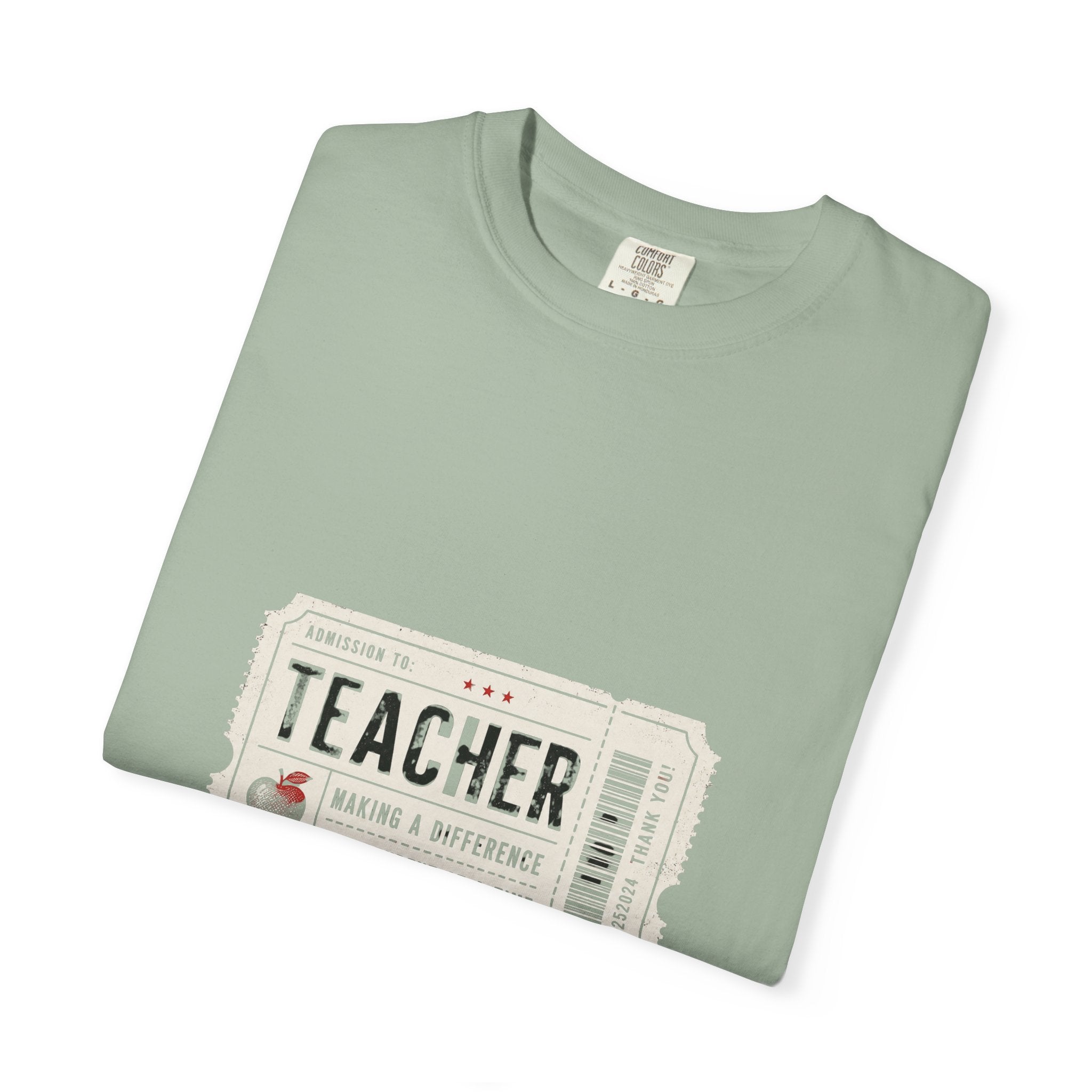 Teacher Appreciation Vintage Admission Ticket Design