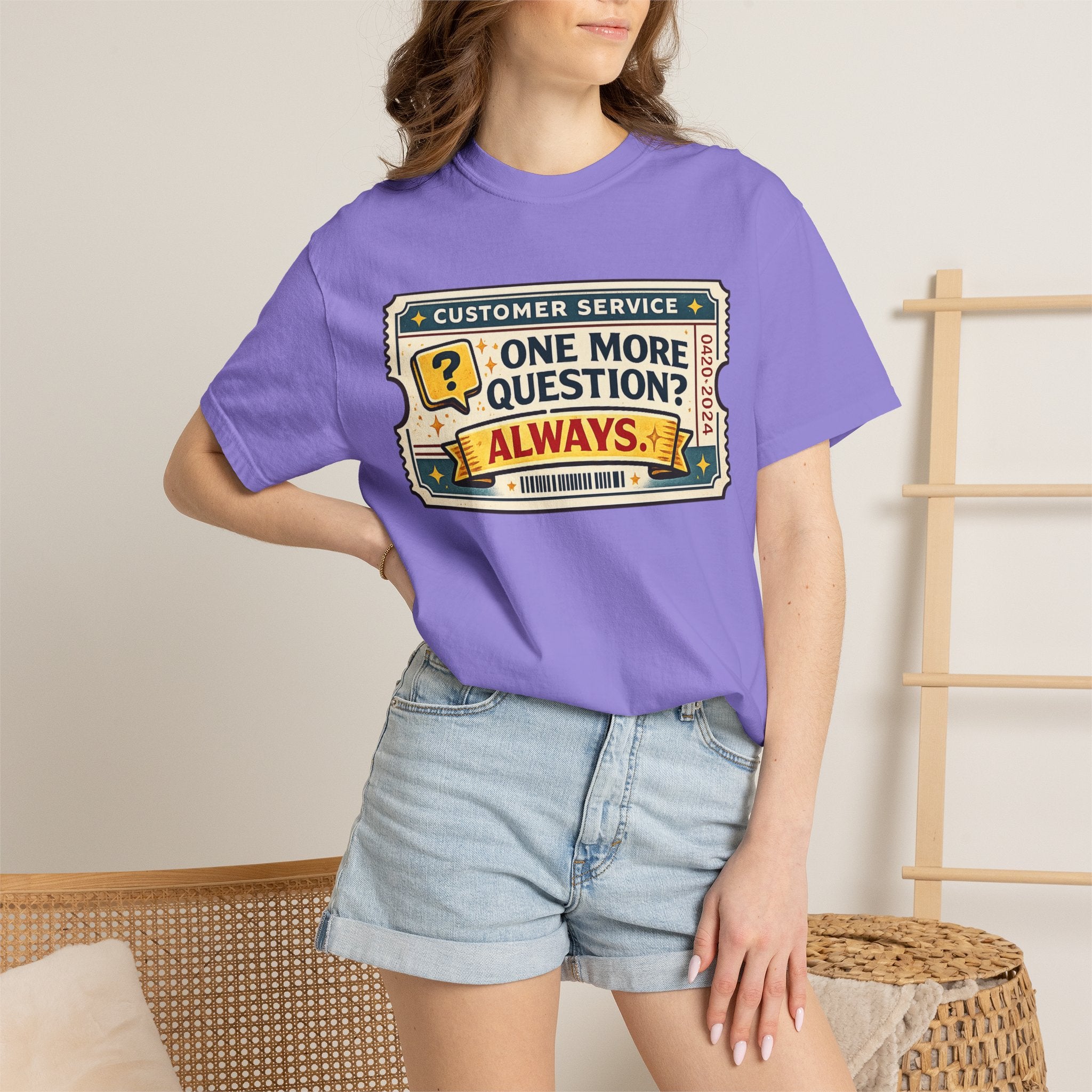 Vintage Customer Service Ticket Design