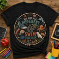 We Are All Different But In This School We All Swim Together T-Shirt | Ocean Animals