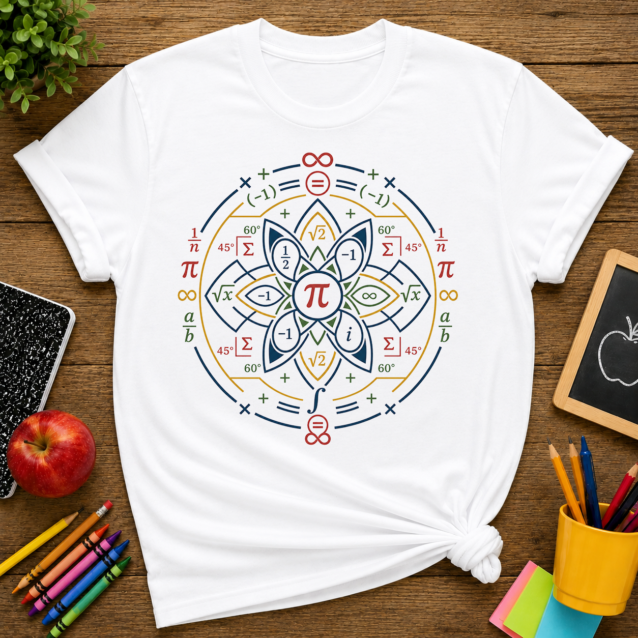 π's Sacred Geometry