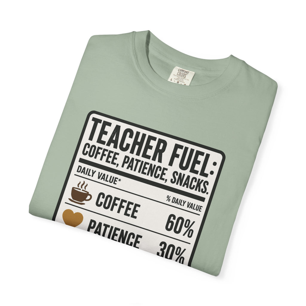 Teacher Fuel Coffee Patience Snacks