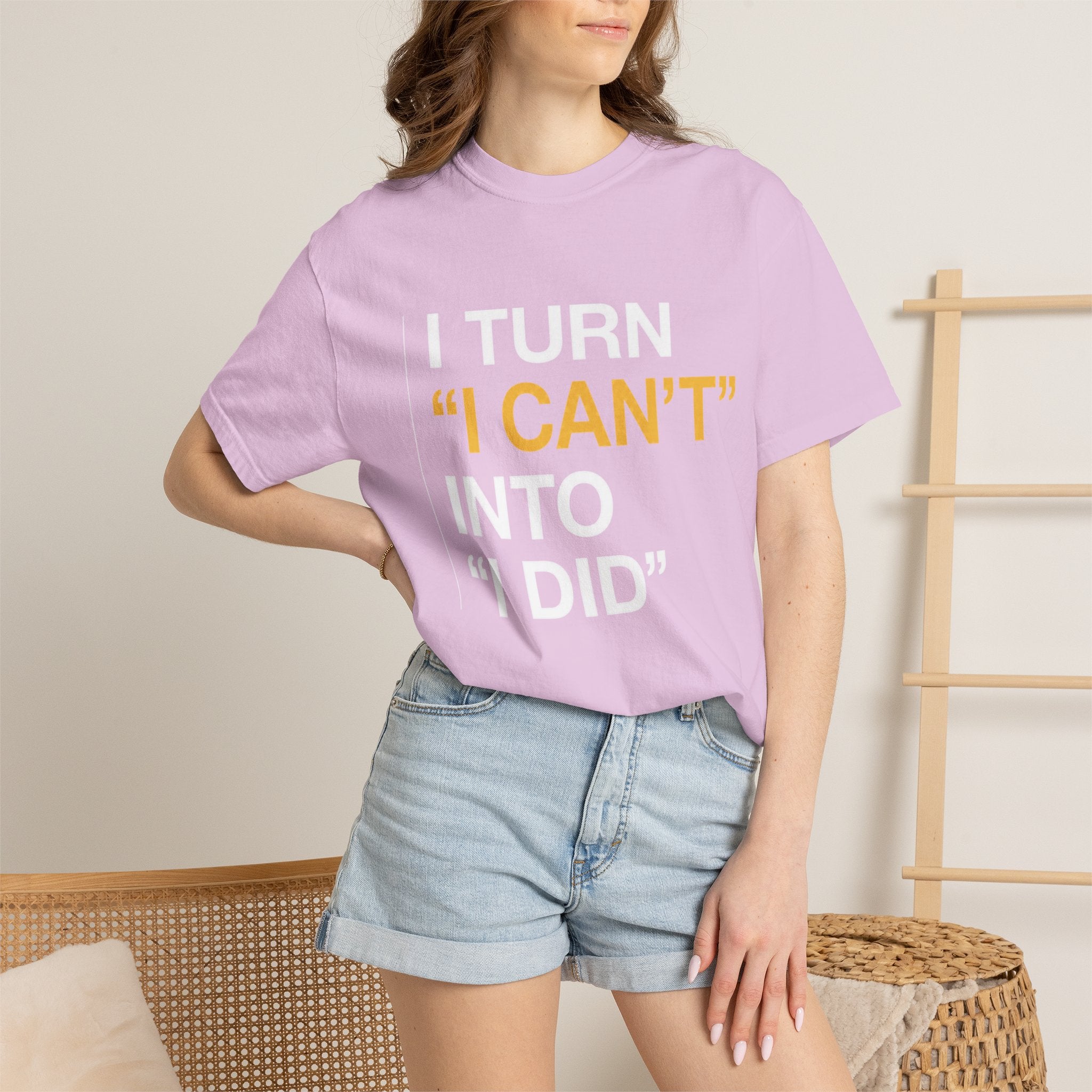 I Turn I Can't Into I Did