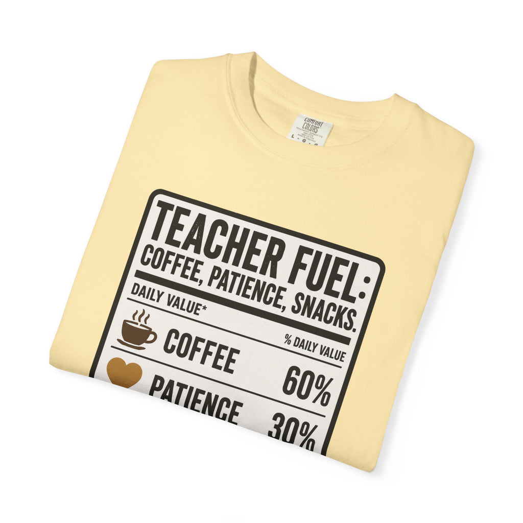 Teacher Fuel Coffee Patience Snacks