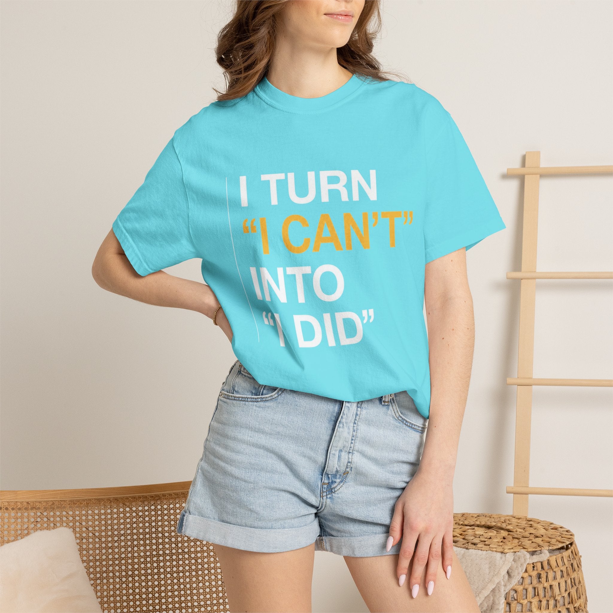 I Turn I Can't Into I Did