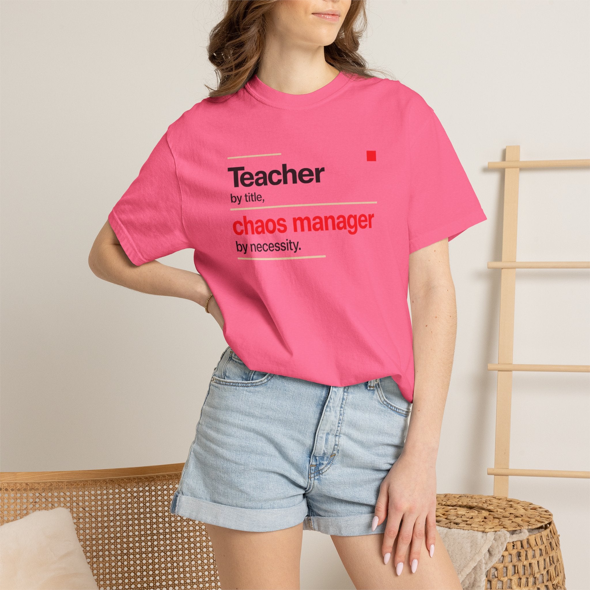 Teacher by Title Chaos Manager by Necessity