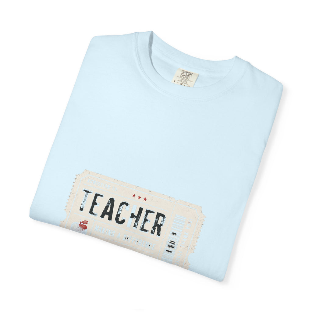 Teacher Appreciation Vintage Admission Ticket Design