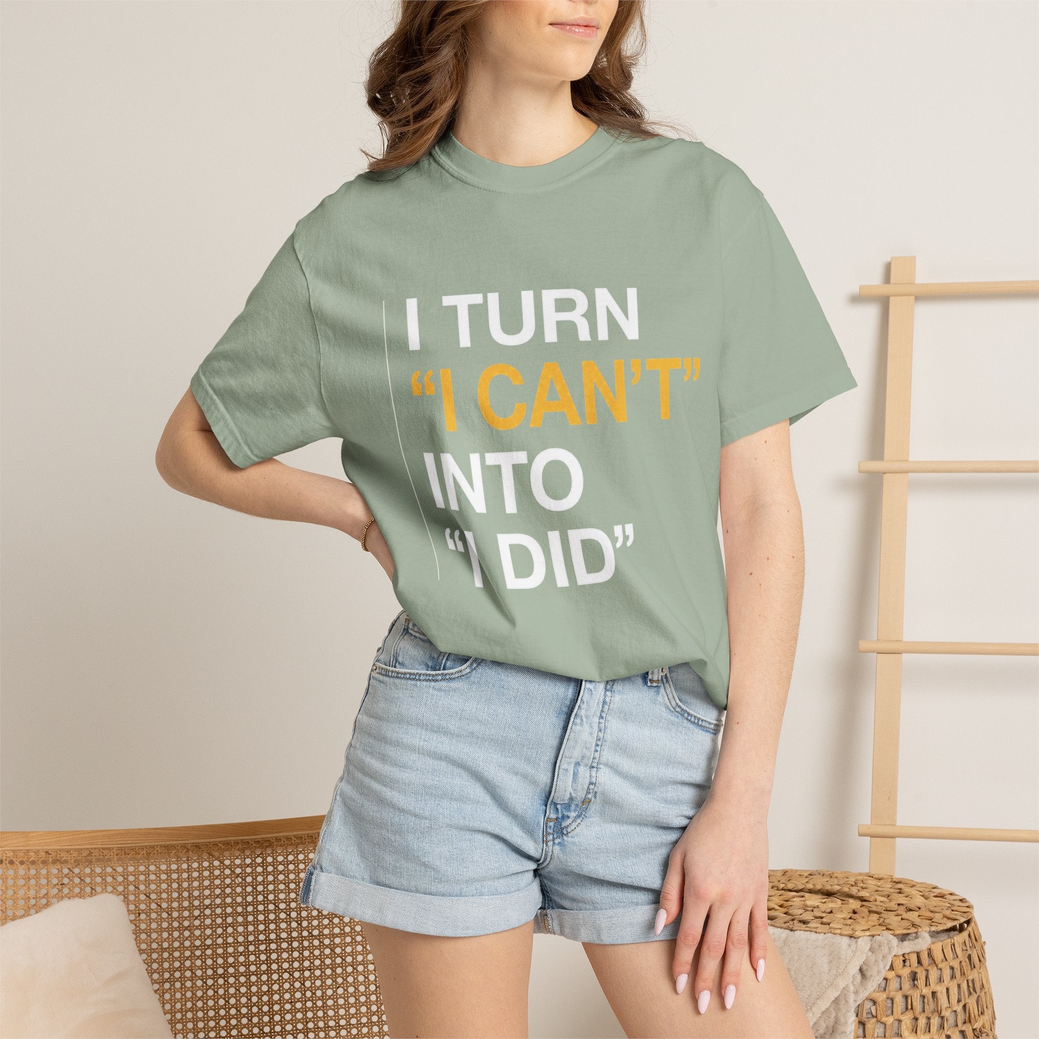 I Turn I Can't Into I Did