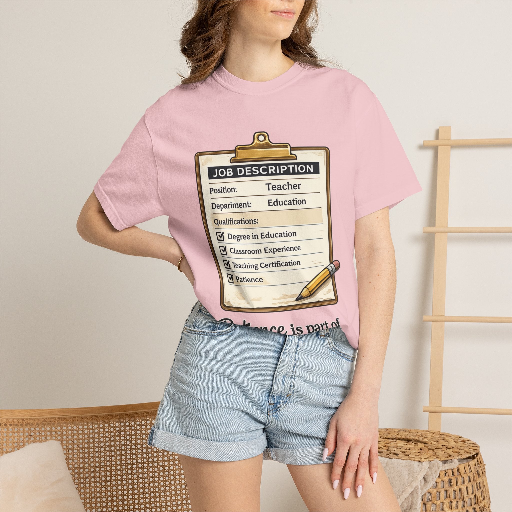 Teacher Job Description Clipboard
