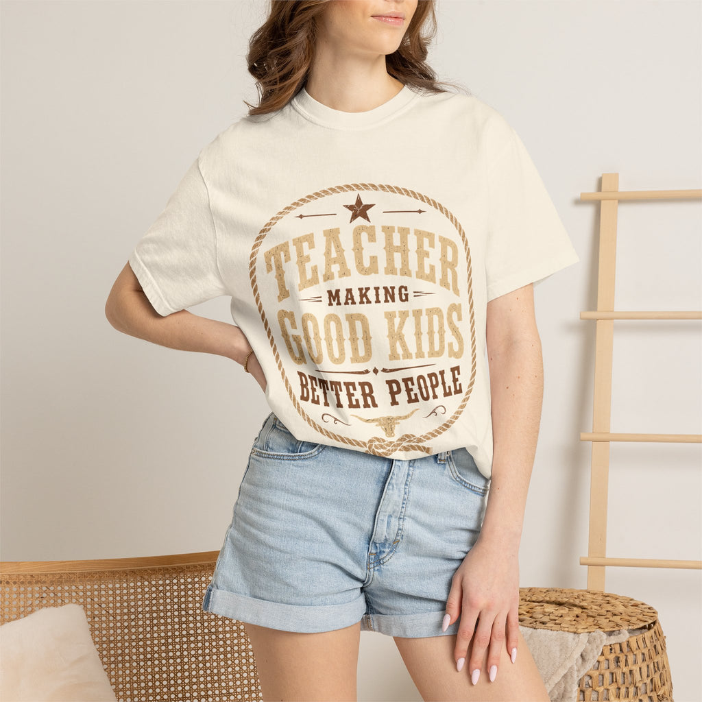 Teacher Making Good Kids Better People