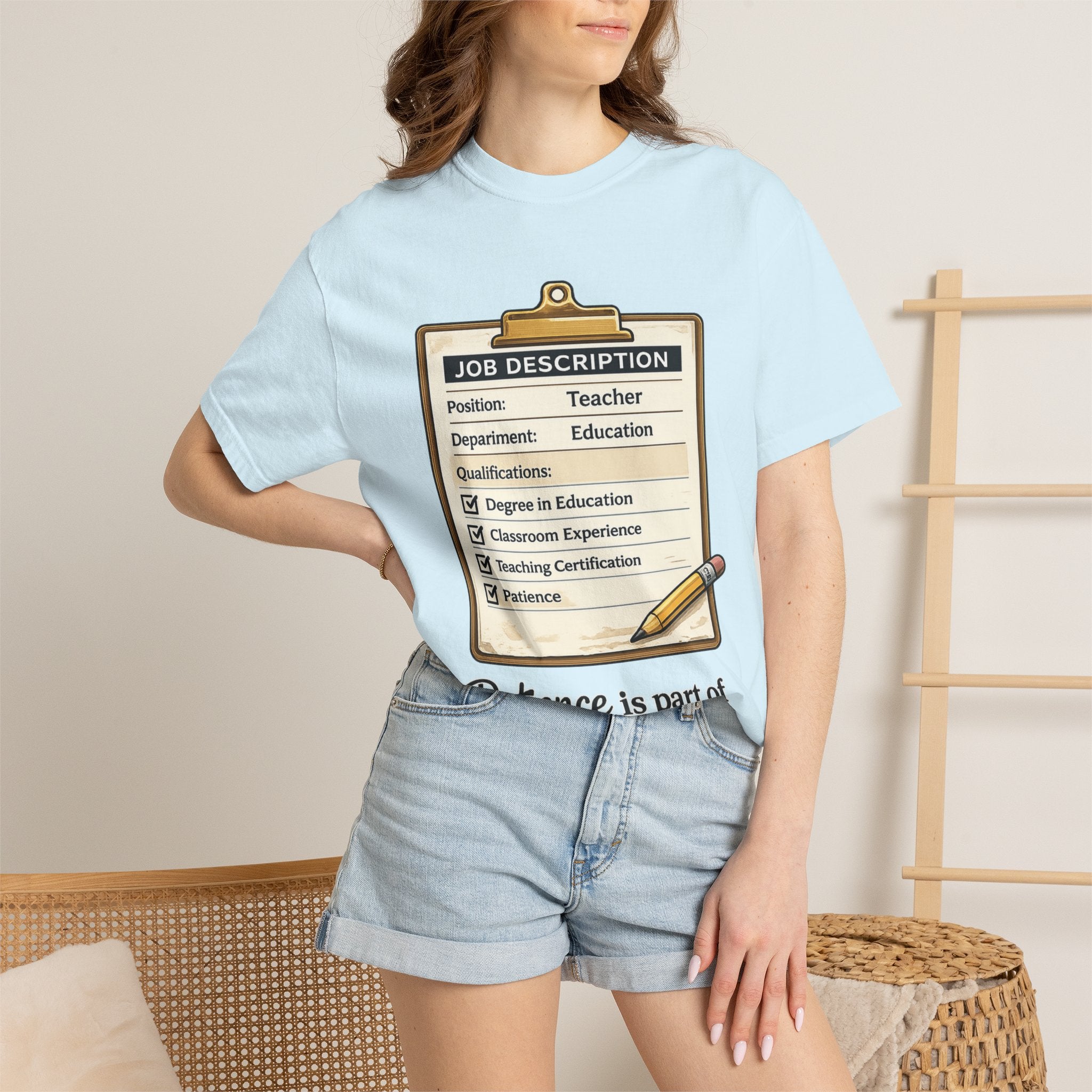 Teacher Job Description Clipboard