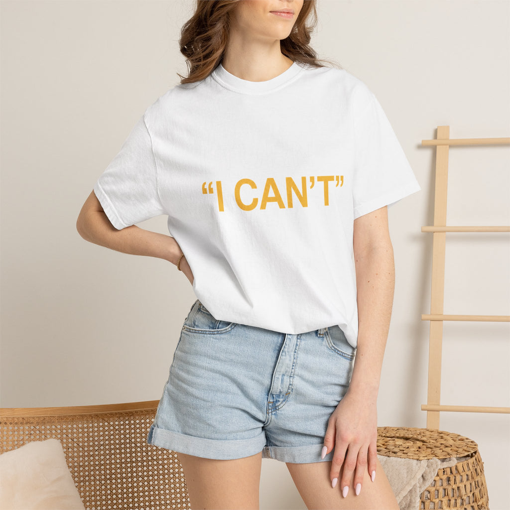 I Turn I Can't Into I Did