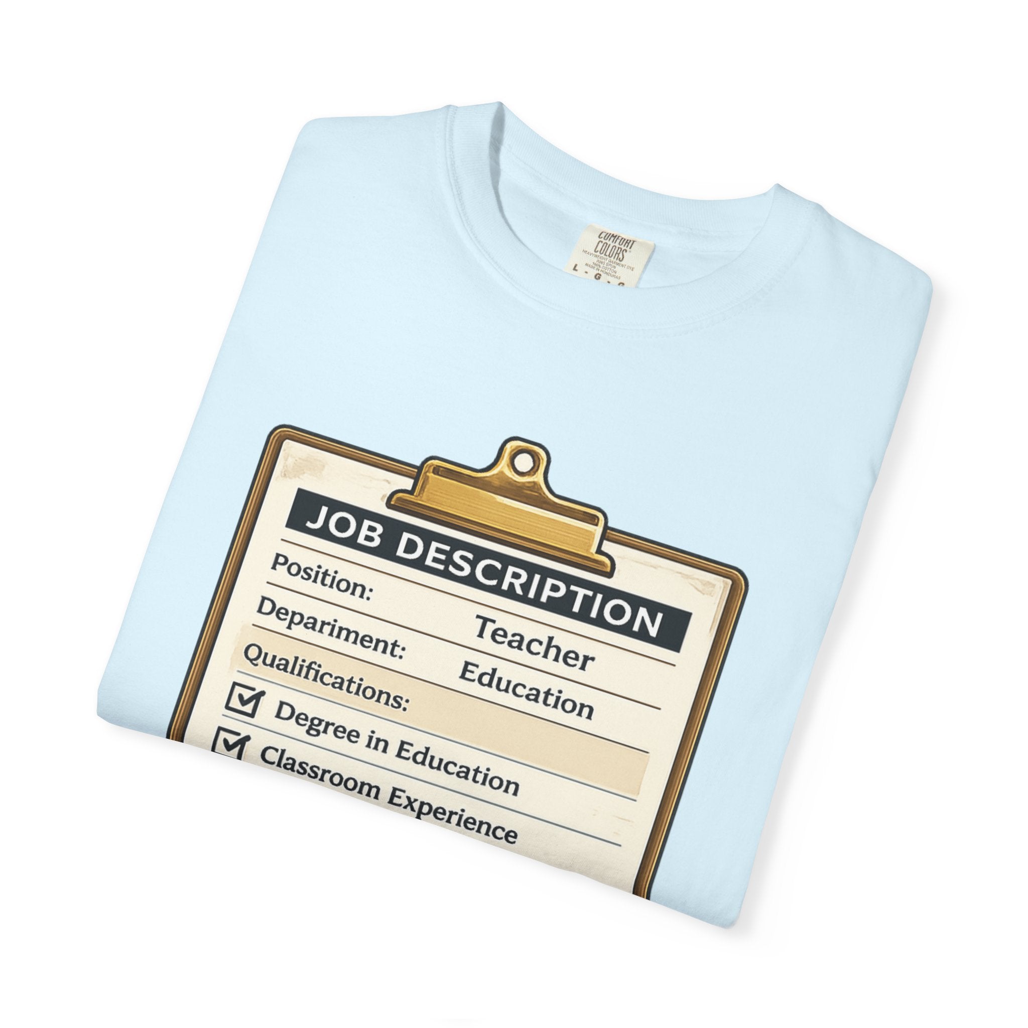 Teacher Job Description Clipboard