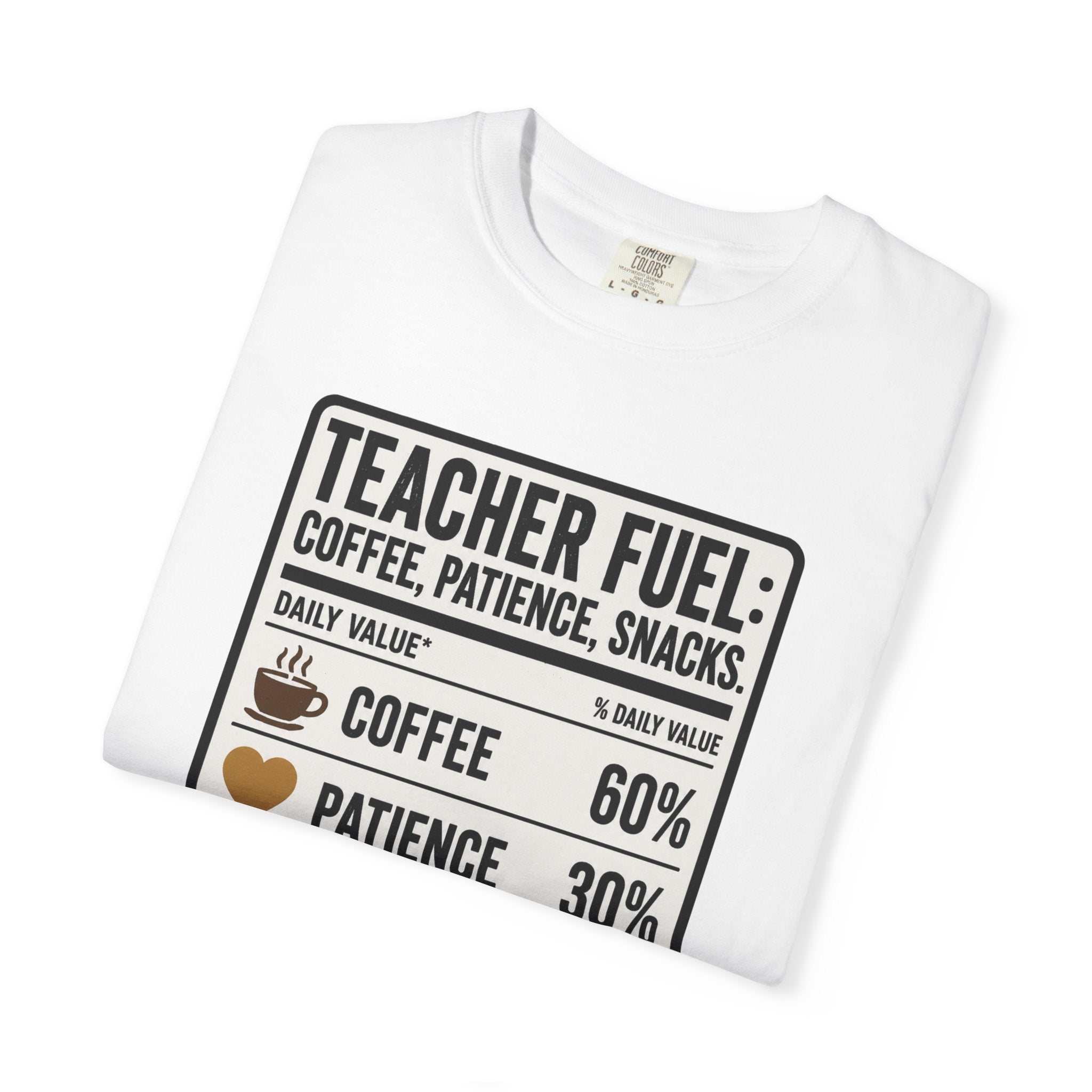 Teacher Fuel Coffee Patience Snacks