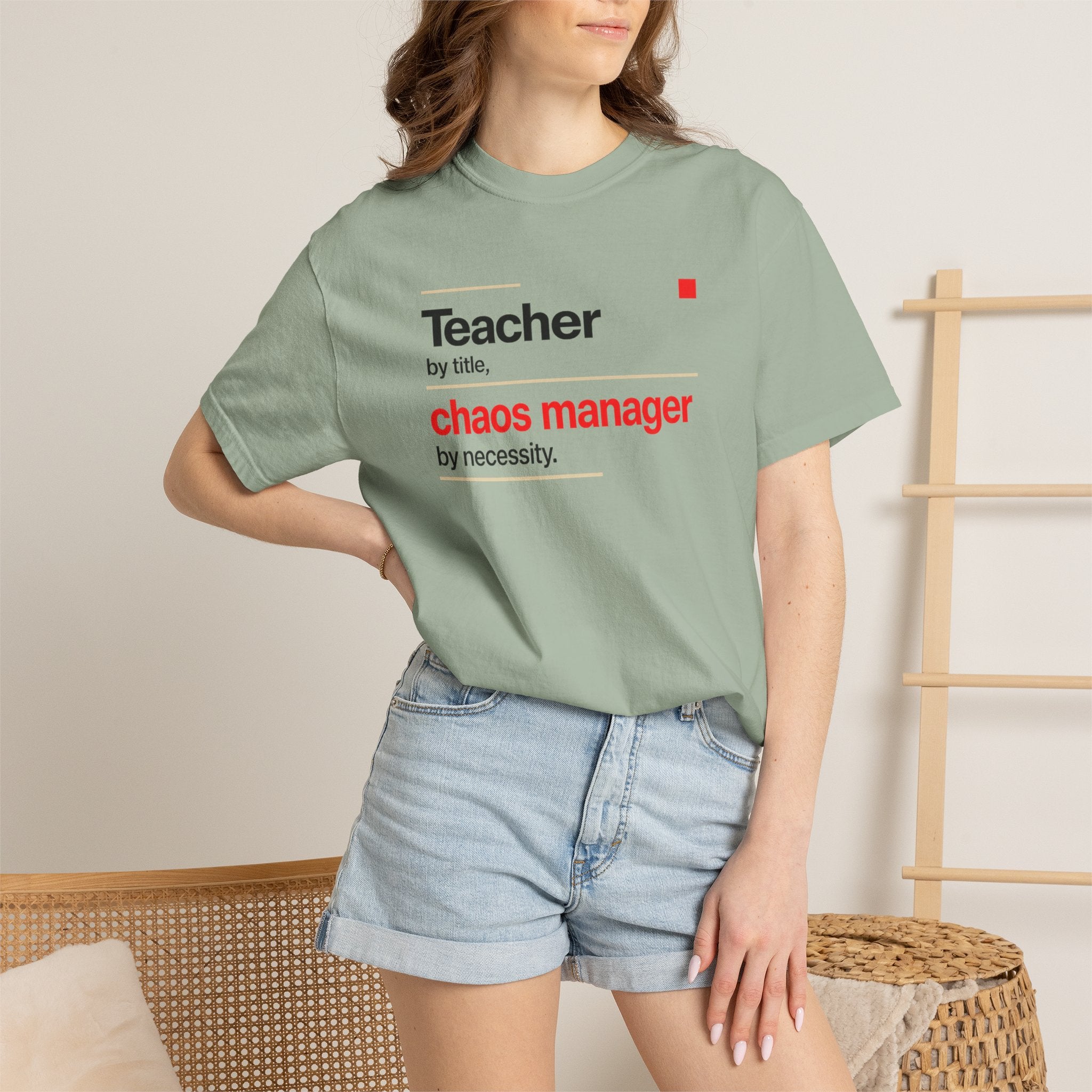 Teacher by Title Chaos Manager by Necessity