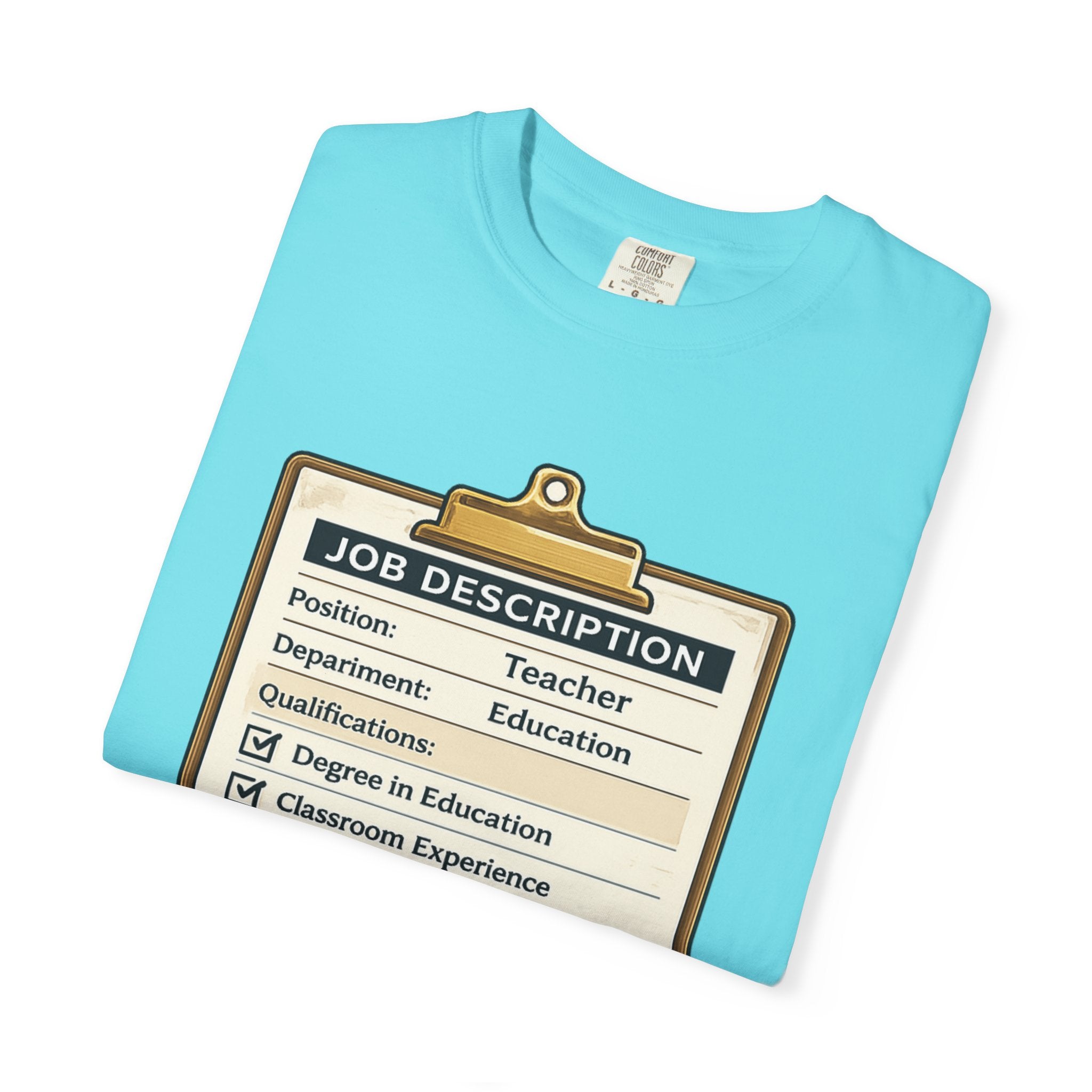 Teacher Job Description Clipboard