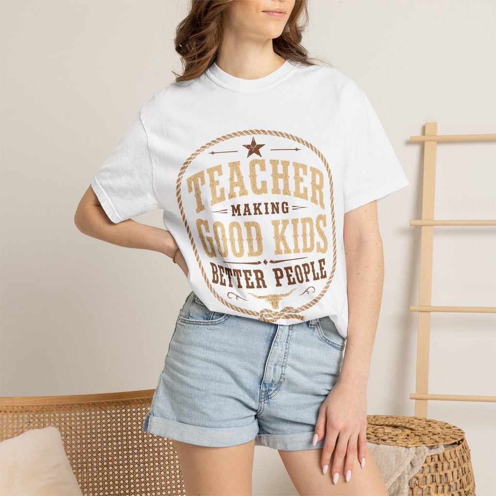 Teacher Making Good Kids Better People