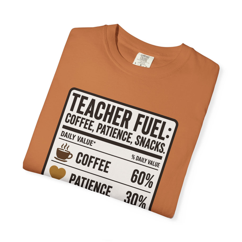 Teacher Fuel Coffee Patience Snacks