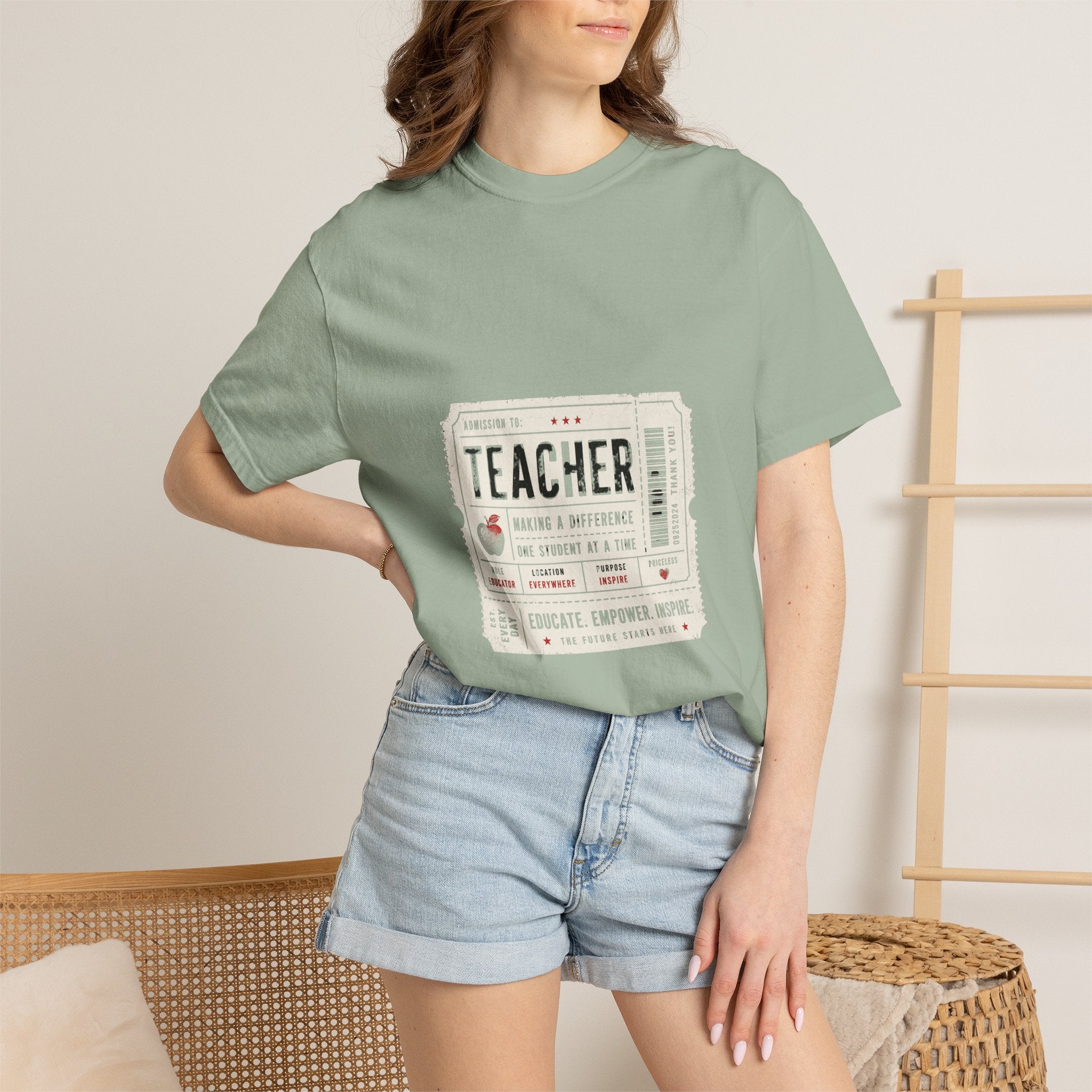 Teacher Appreciation Vintage Admission Ticket Design