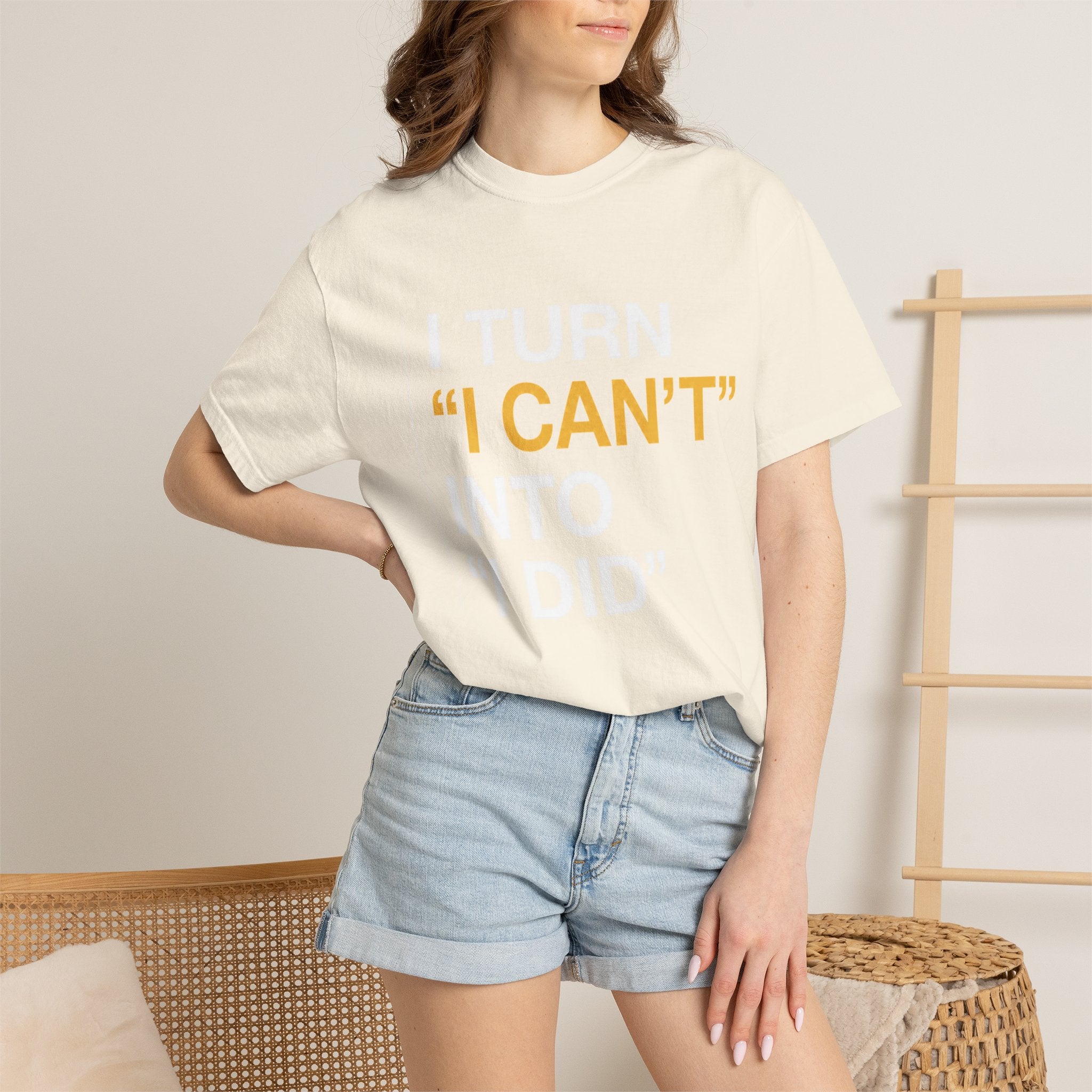 I Turn I Can't Into I Did