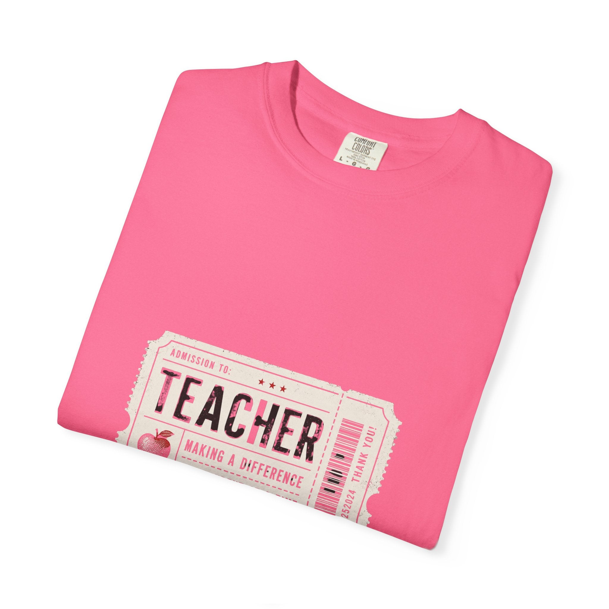 Teacher Appreciation Vintage Admission Ticket Design