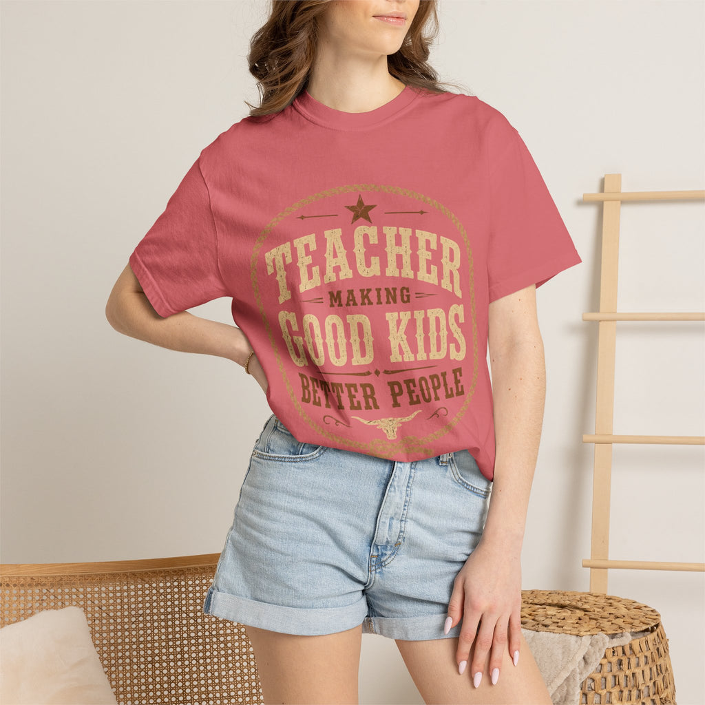 Teacher Making Good Kids Better People