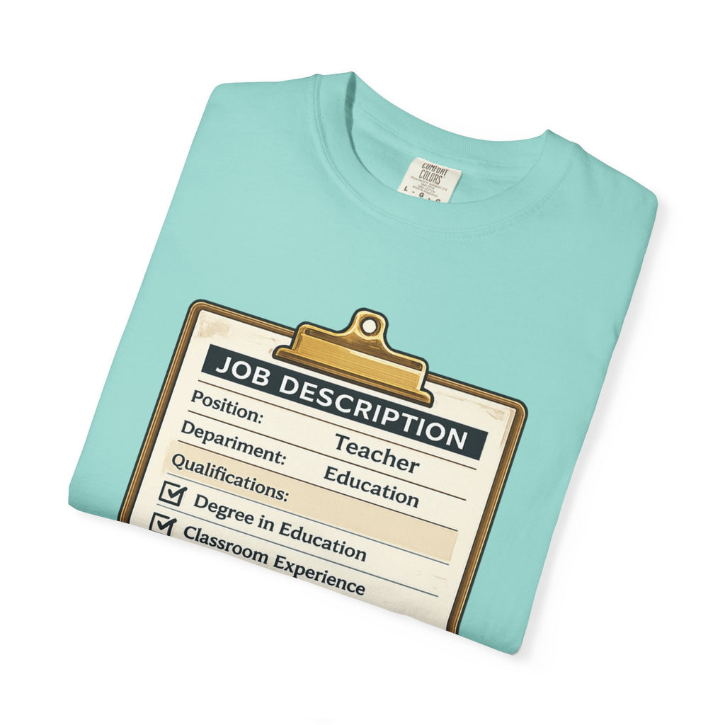Teacher Job Description Clipboard