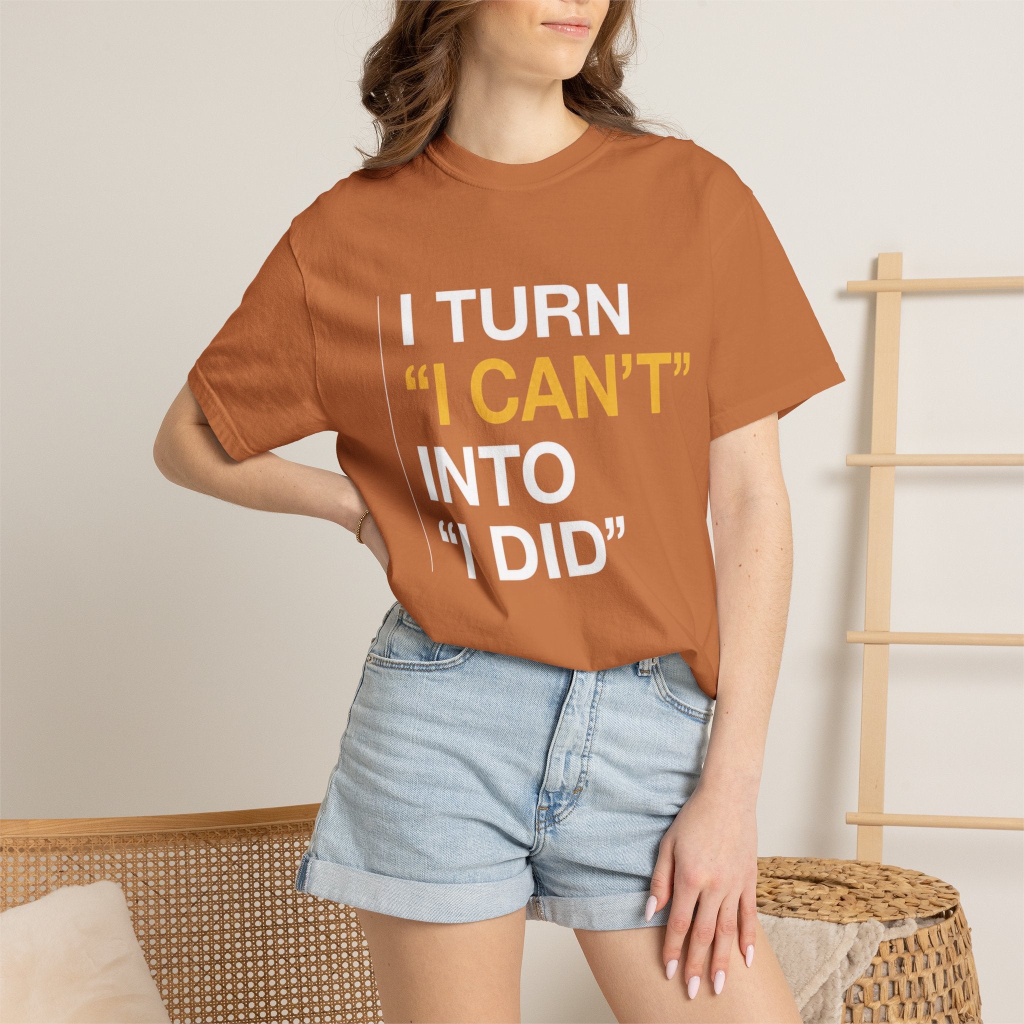 I Turn I Can't Into I Did