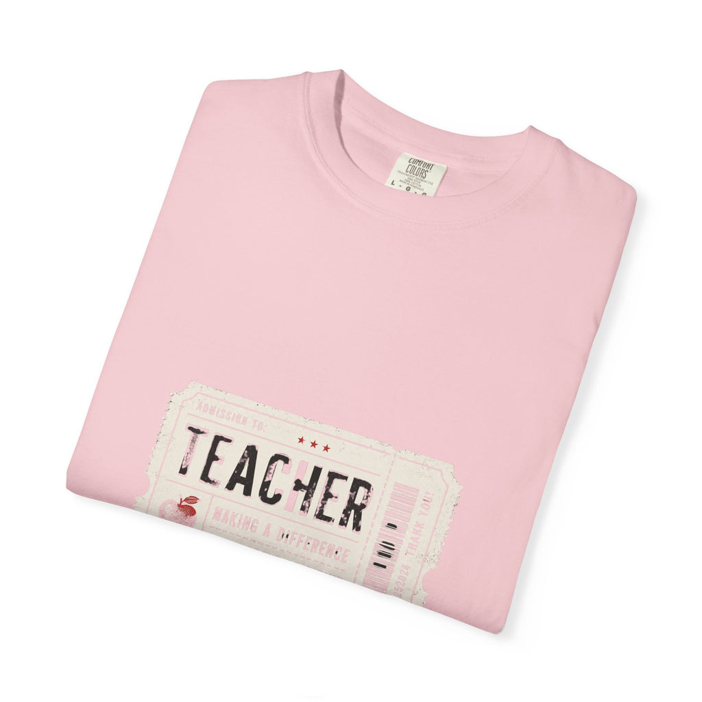 Teacher Appreciation Vintage Admission Ticket Design