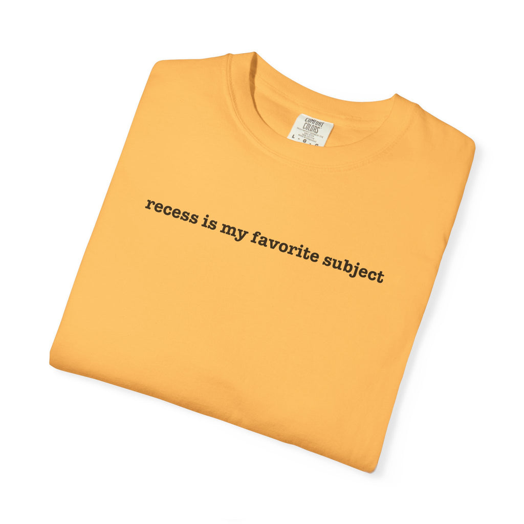 Recess Is My Favorite Subject