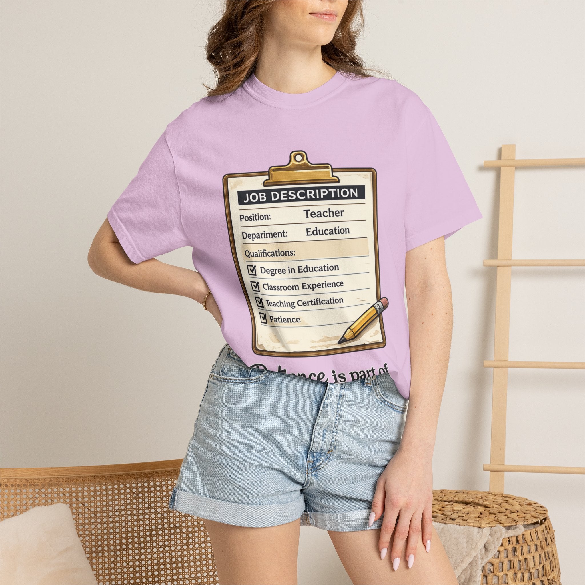 Teacher Job Description Clipboard